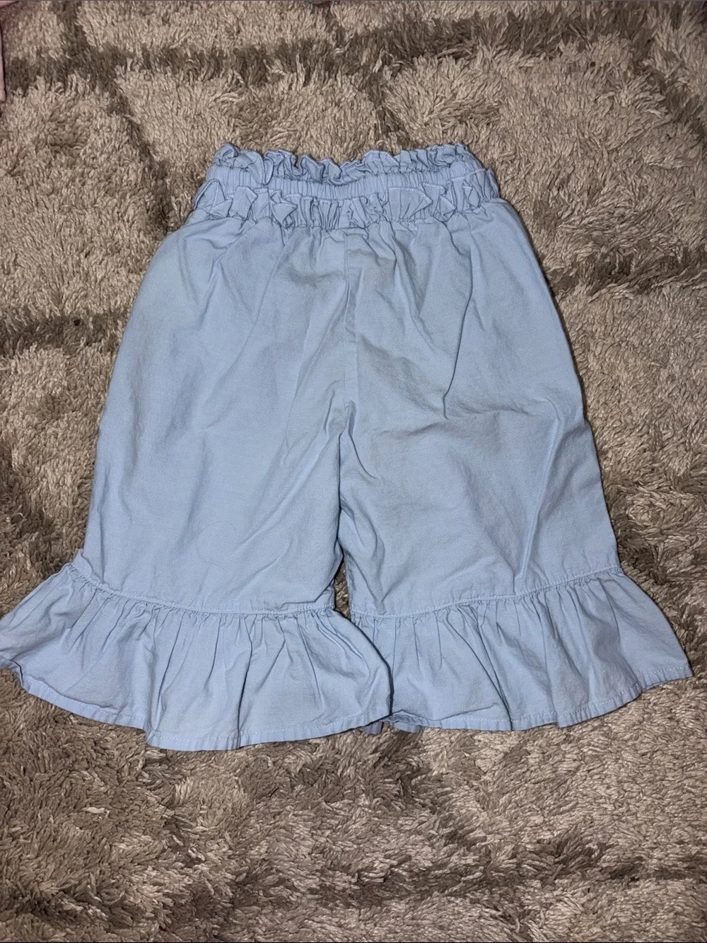 Matilda Jane Light Blue Ruffle Kick Flare Pants